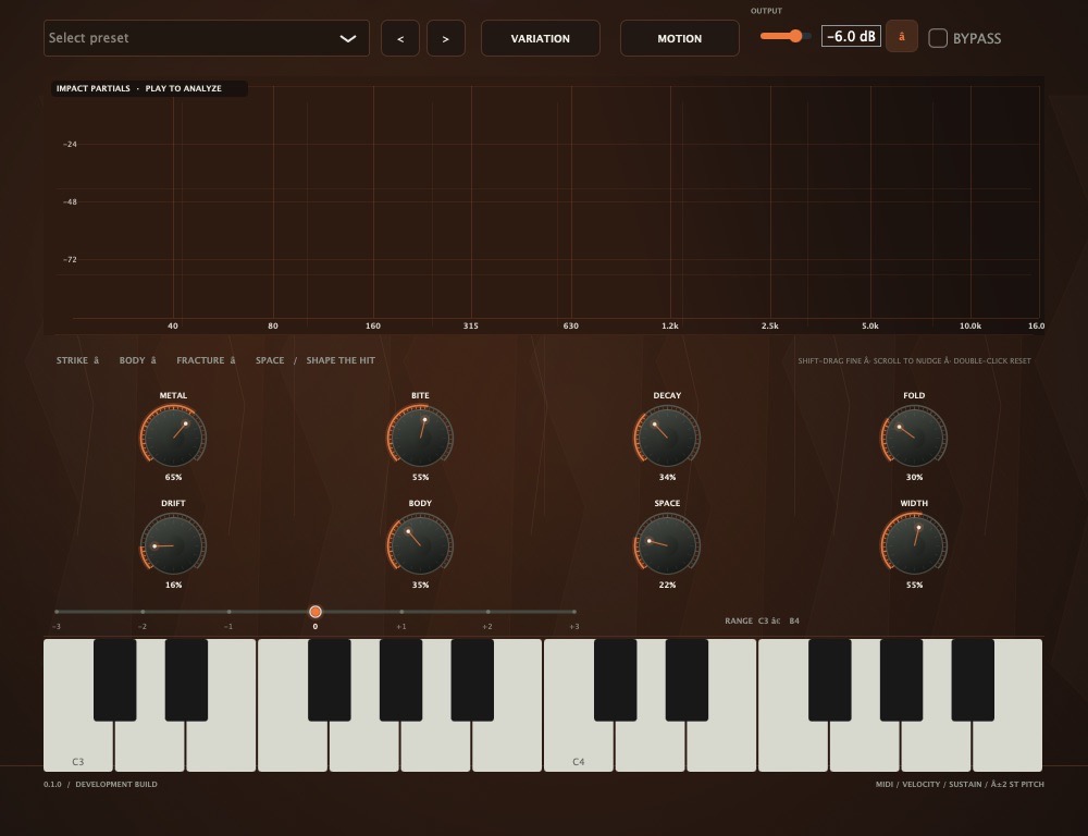 FRACTURE native plug-in interface screenshot